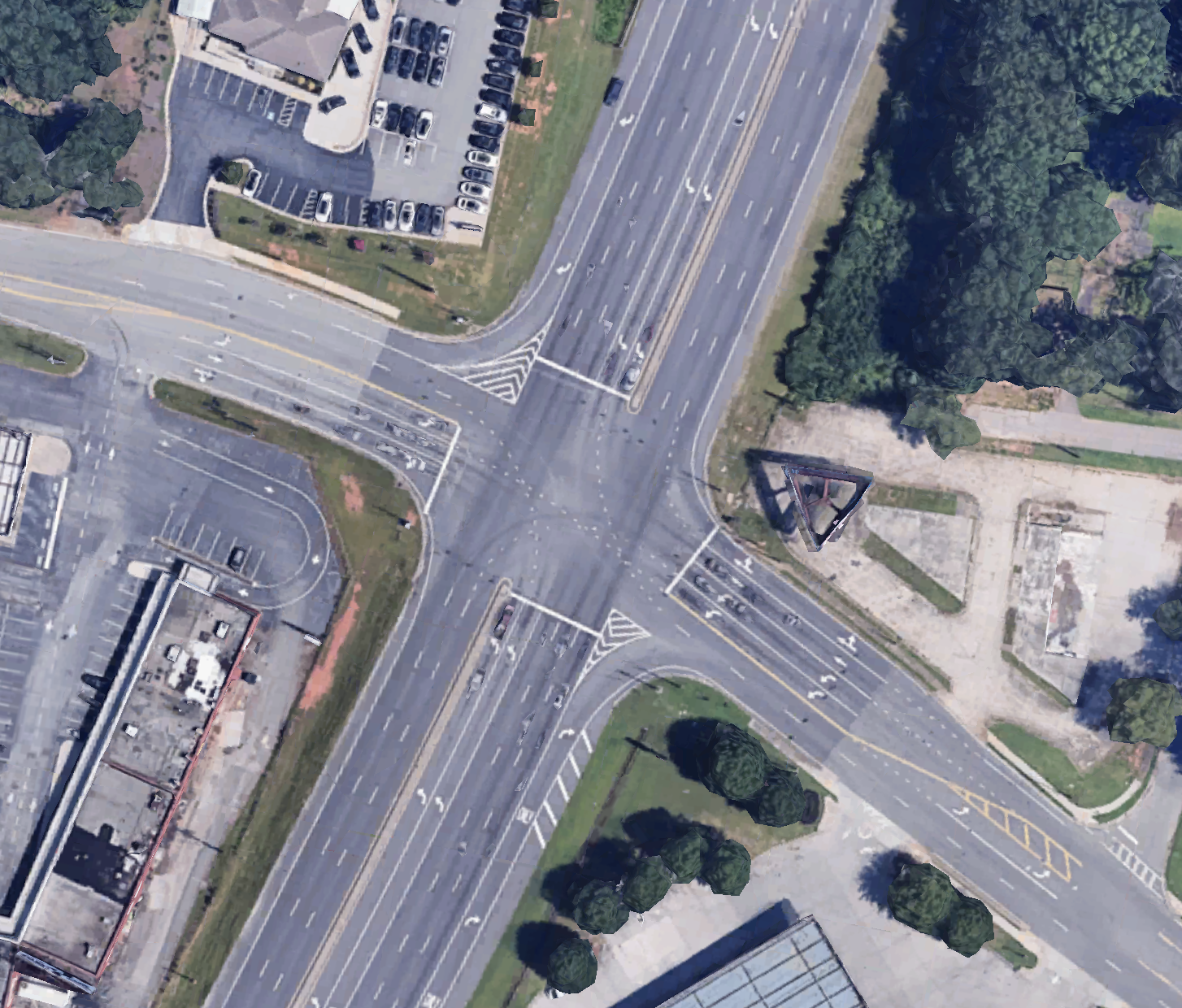 3D aerial map animation for legal case visualization and courtroom presentations